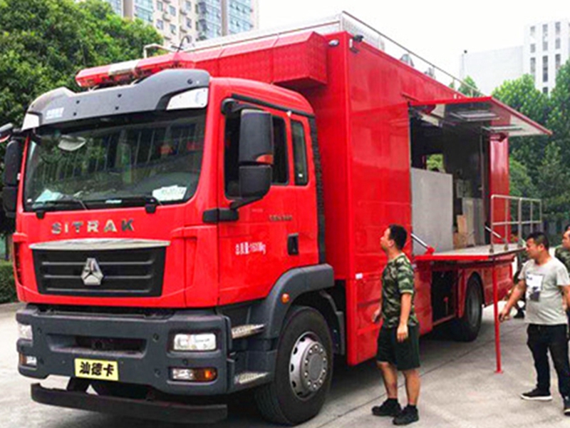 重汽灿德卡饮食保障车